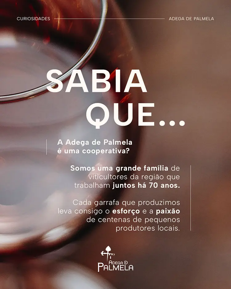 Sabia que a Adega de Palmela é uma cooperativa?