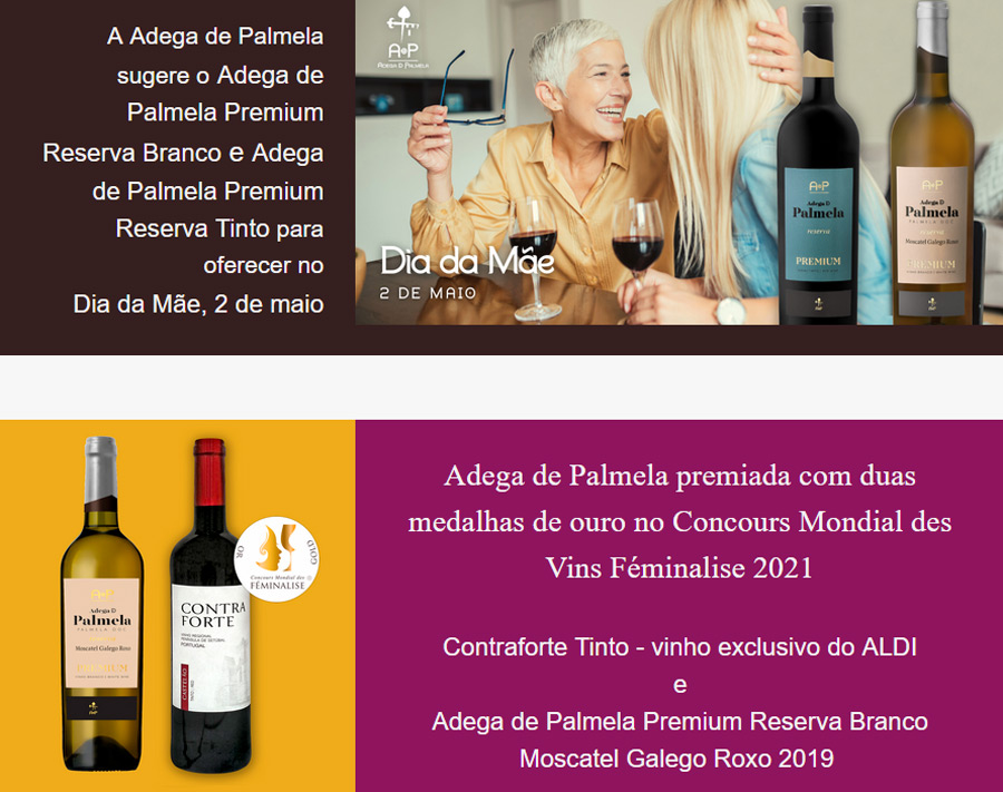 Palmela Premium e Concours Mondel des Vins Feminalise